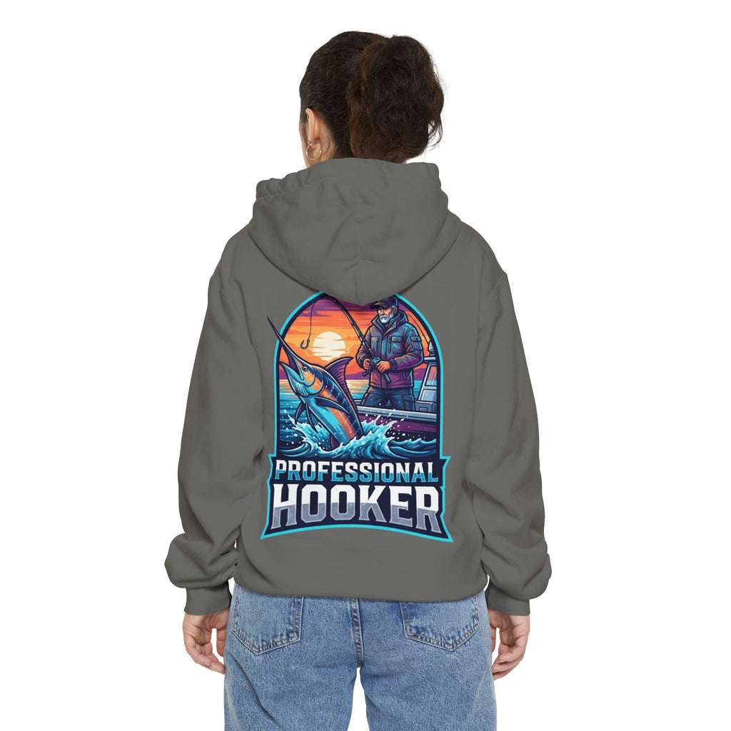 "Professional Hooker" Garment-Dyed Hoodie