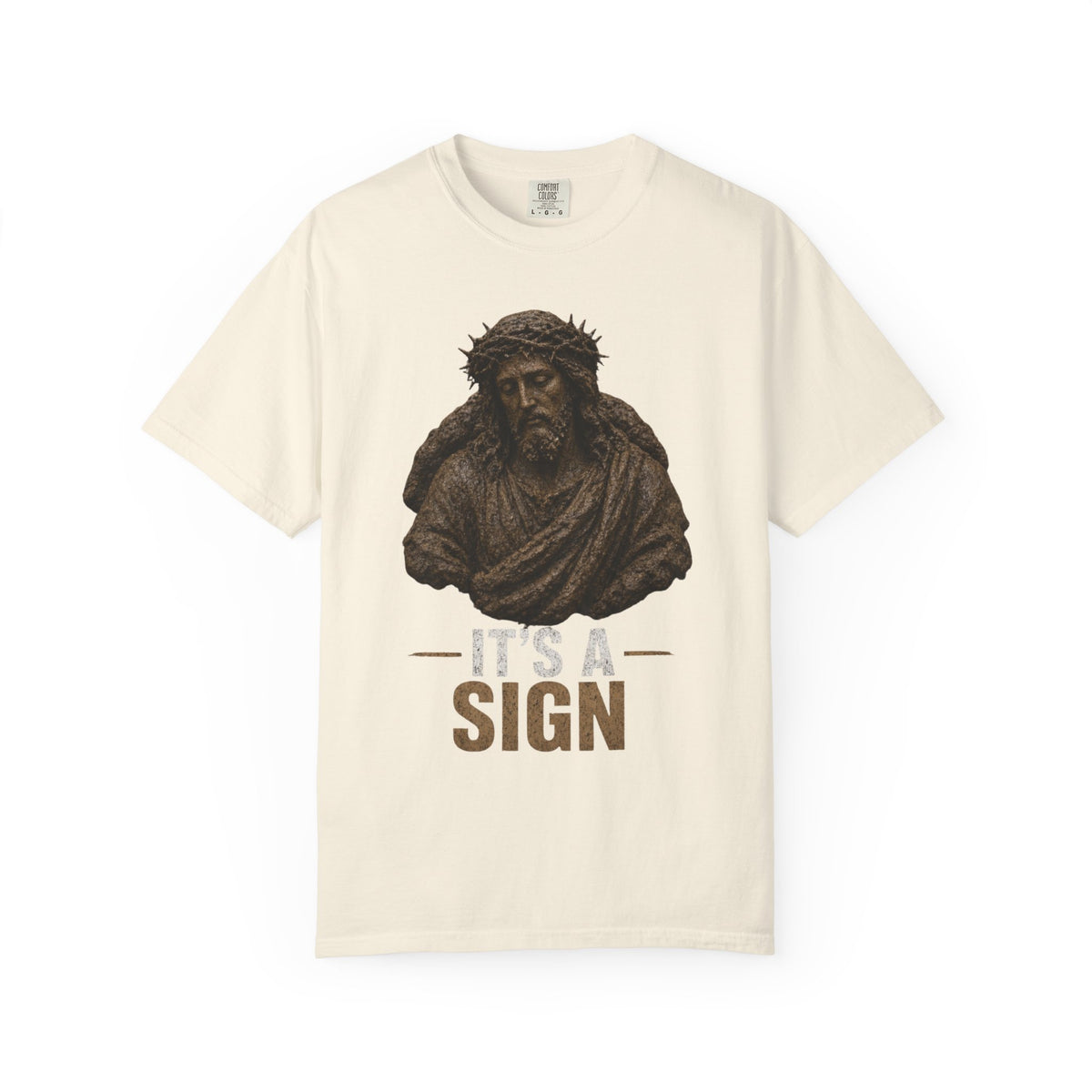 "Good Book Series It's a Sign" Unisex Garment-Dyed Tee