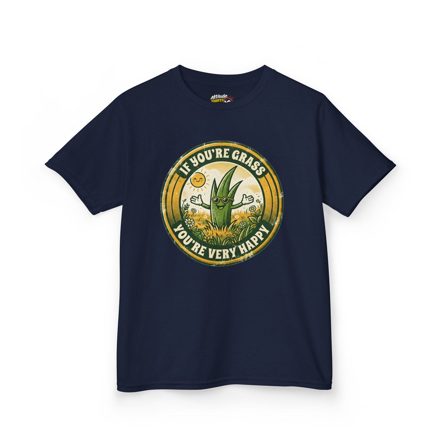 "If You're Grass You're Very Happy" Kids Tee