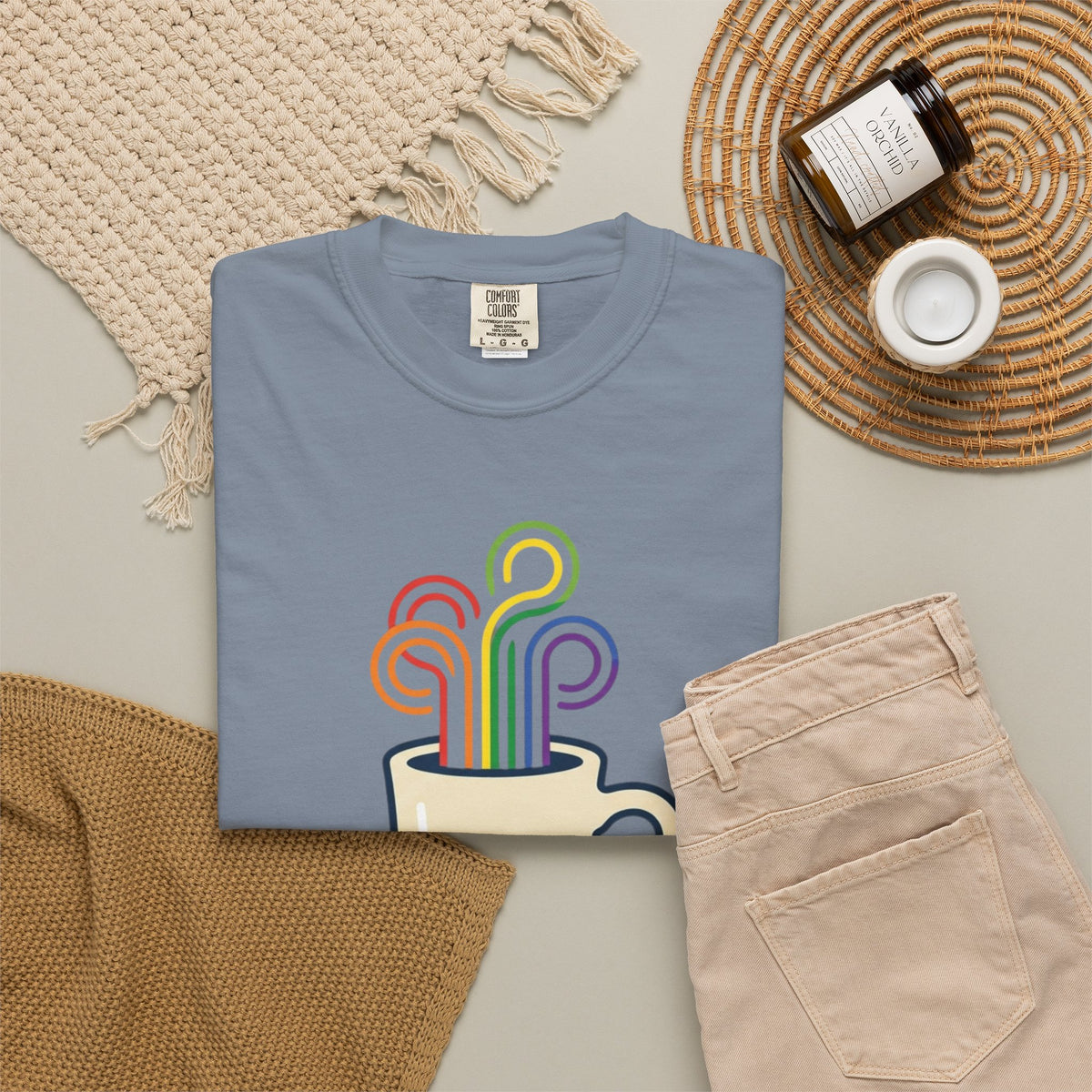 "Strong Loud Extra Steamy" Unisex Garment-Dyed Tee