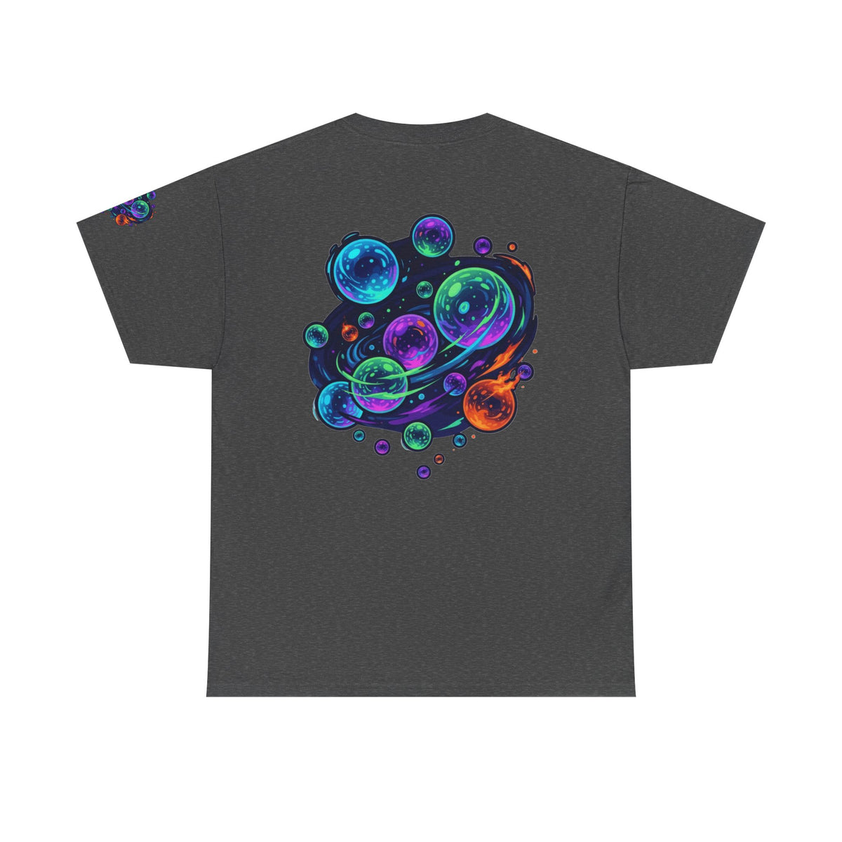Color: Dark Heather | MinMin Lights (Australian Folklore) Premium Graphic Tee