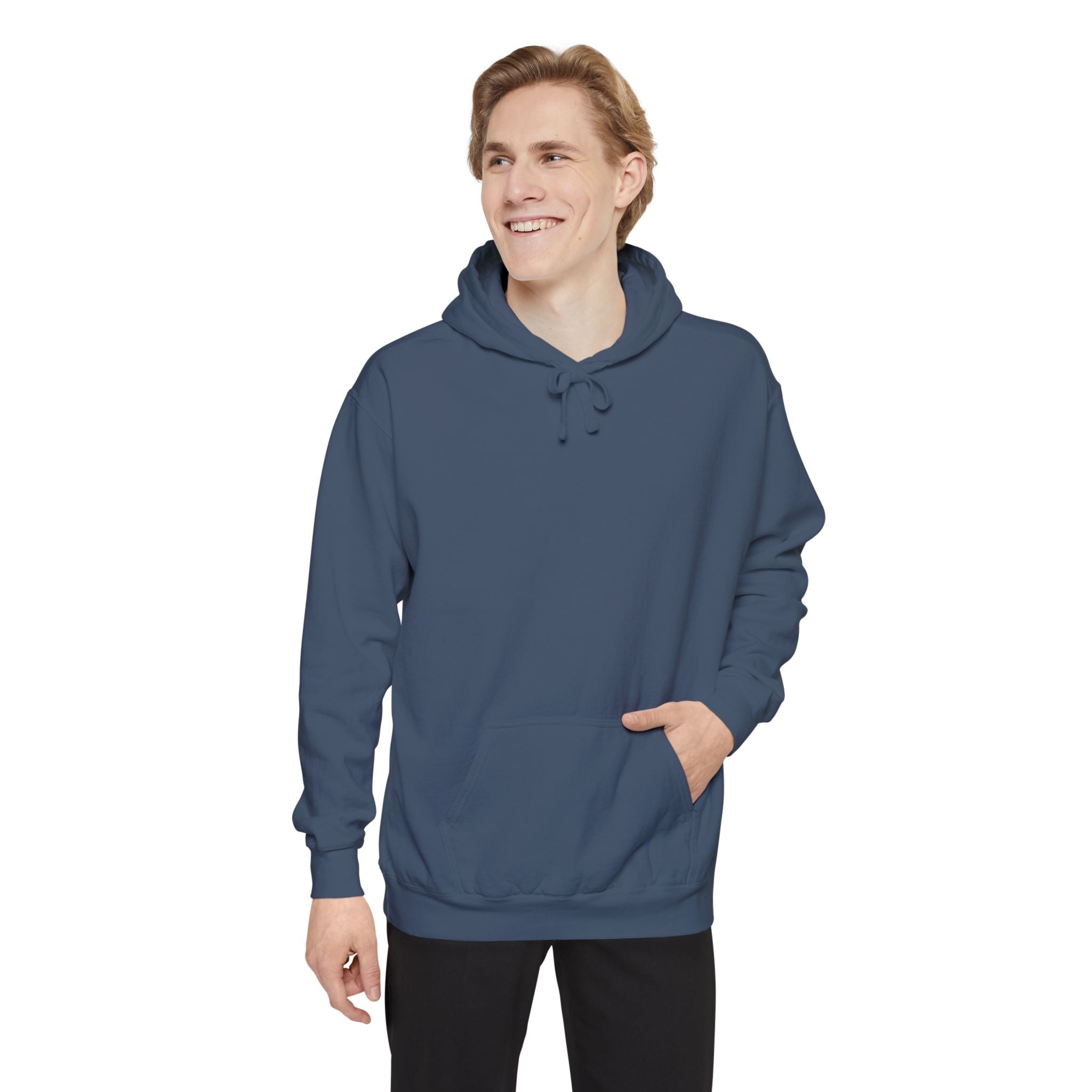 "Mountain Lake Paddle Board" Garment-Dyed Hoodie