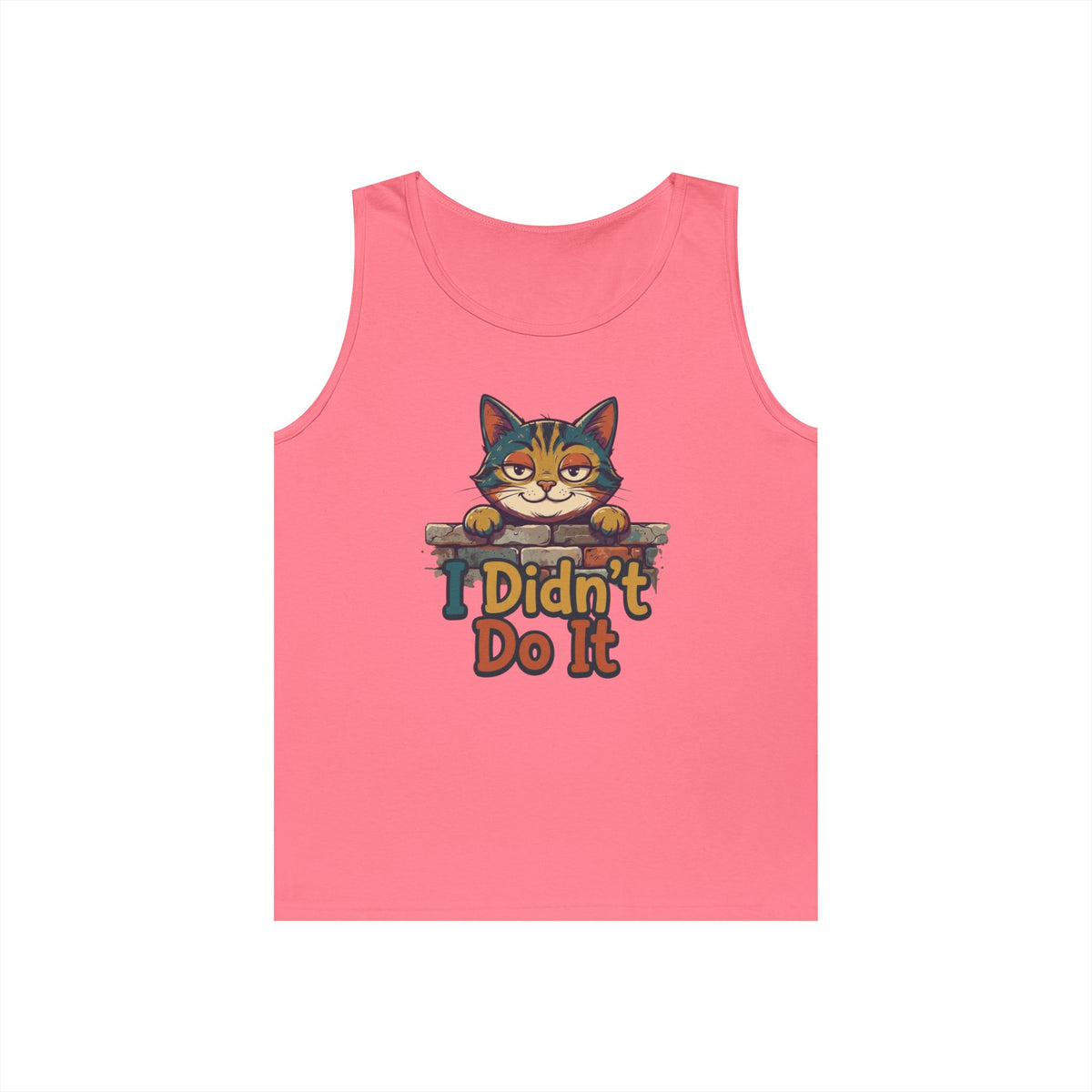 Color: Safety Pink | I Didn't Do It Tank Top