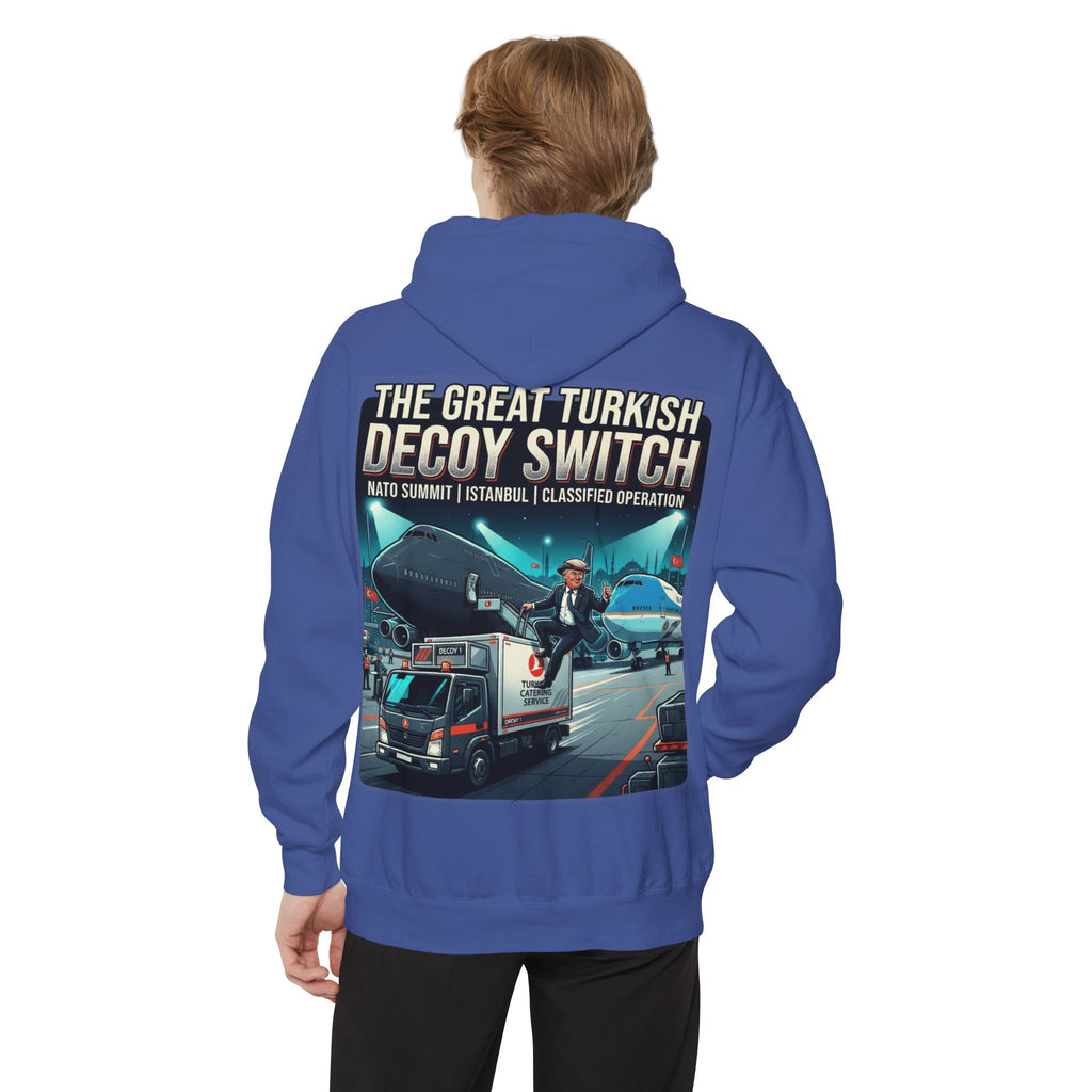 "Decoy Switch" Garment-Dyed Hoodie