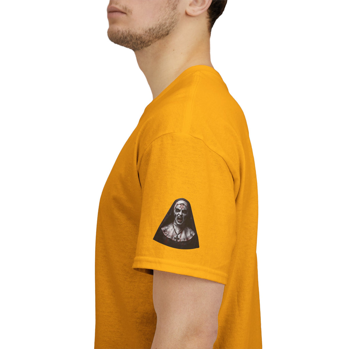 Color: Gold | Naughty Nun Premium Graphic Tee