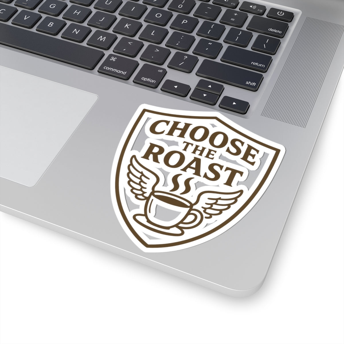 Choose the Roast - Dark as Your Soul | Kiss-Cut Sticker — AttitudeShirts
