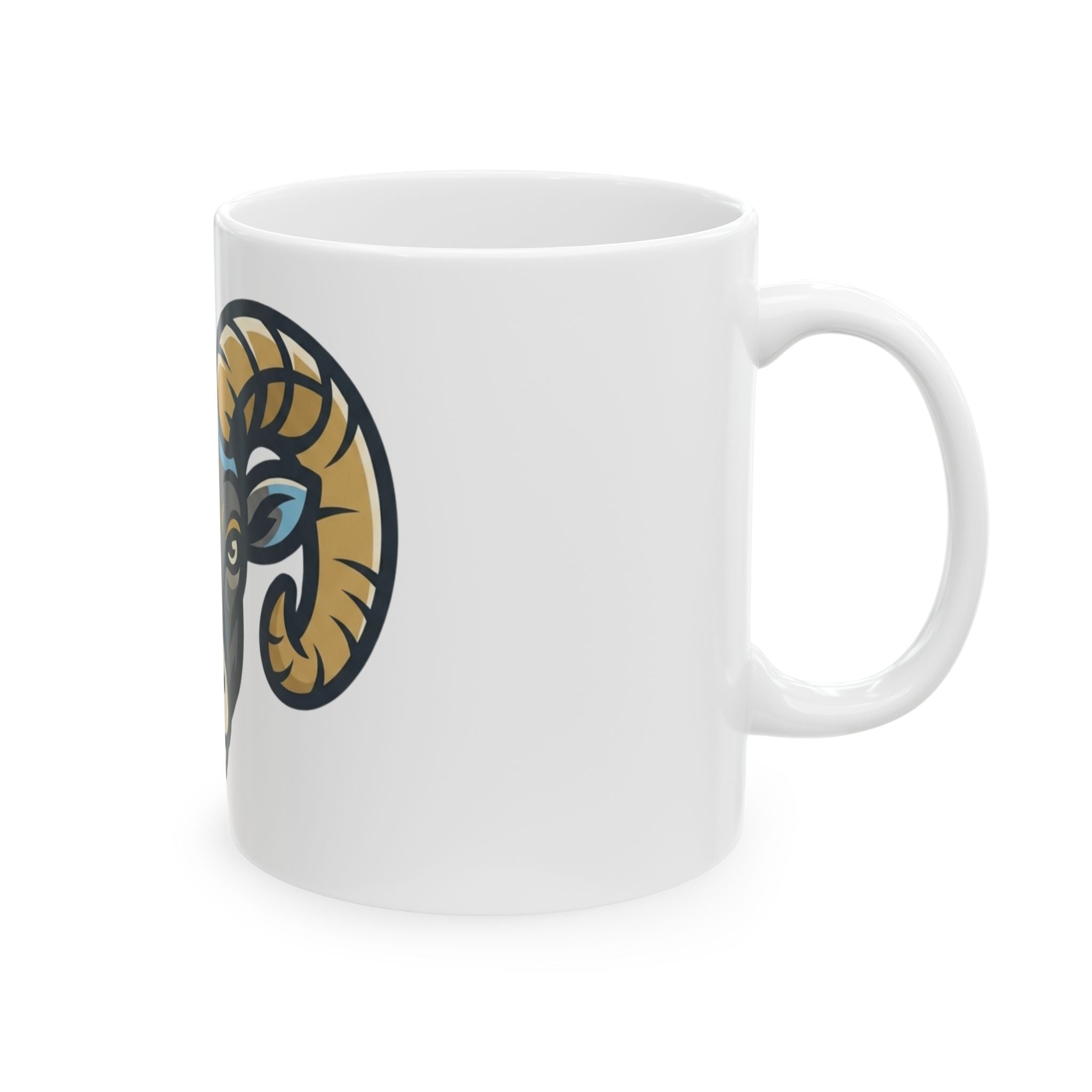 "May Legend" White Ceramic Mug — Graphic