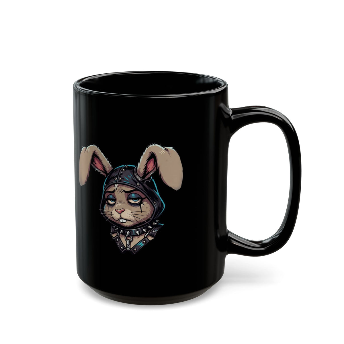"Fertility Festival" Black Ceramic Mug — Graphic