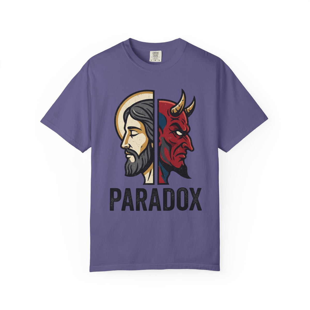 Color: Grape | Paradox Unisex Garment-Dyed Tee