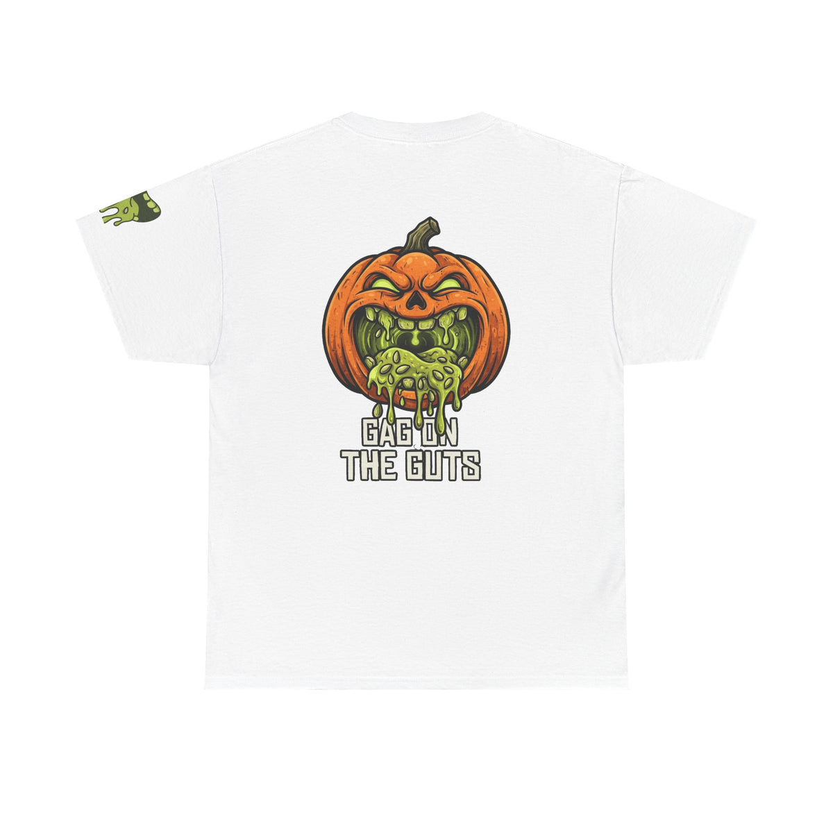 Color: White | Gag On The Guts Premium Graphic Tee