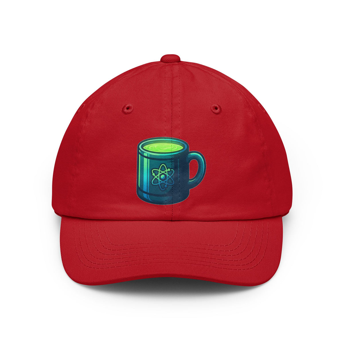 Color: Red | I Like My Radiation Like My Coffee Dad Hat