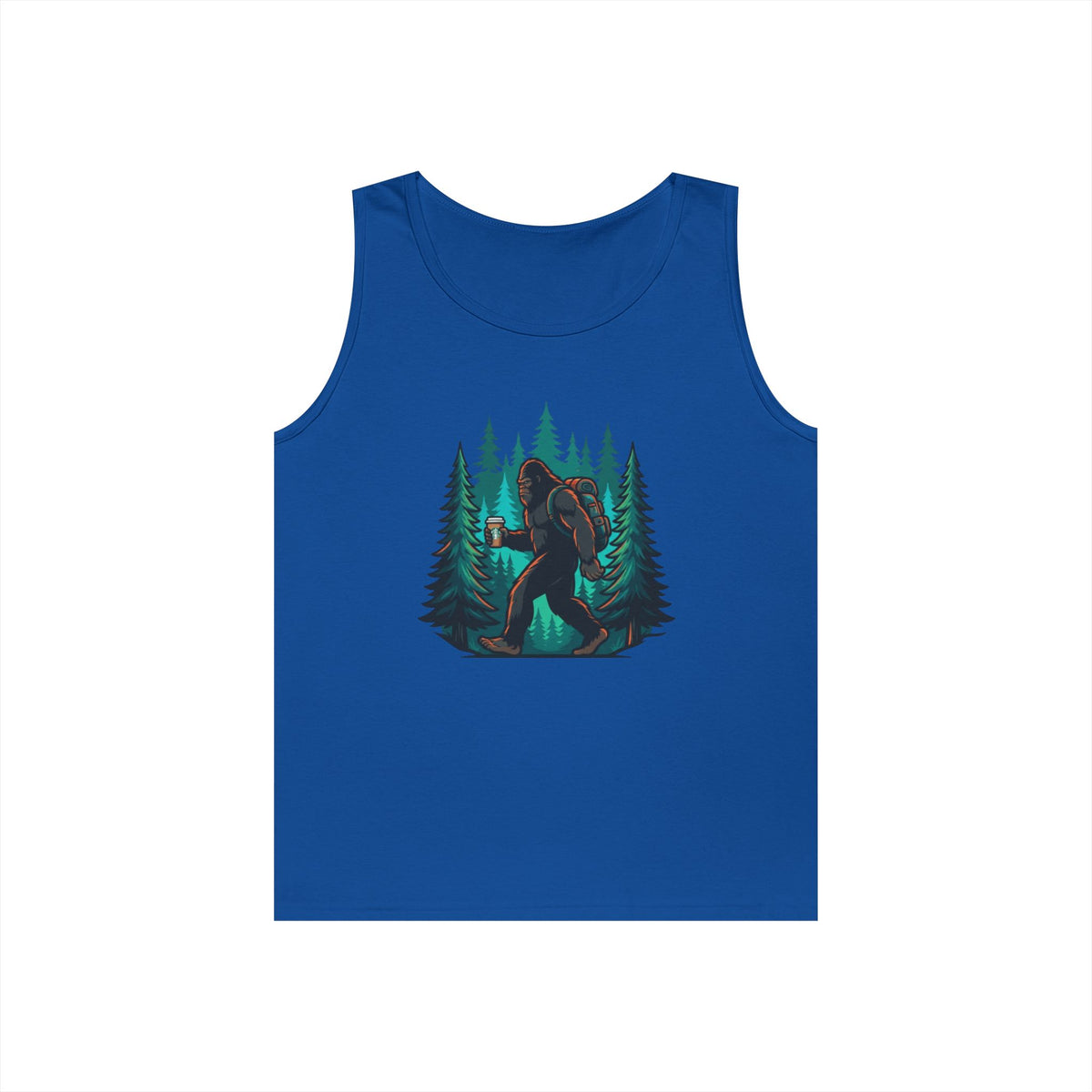 Color: Royal | Bigfoot-Sasquatch (North America) Tank Top