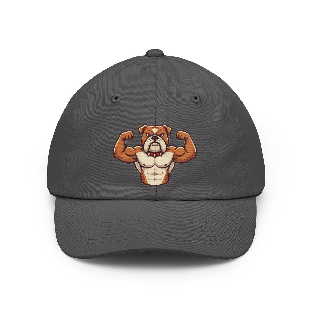 Color: Charcoal | Bull Credible Dad Hat — Graphic