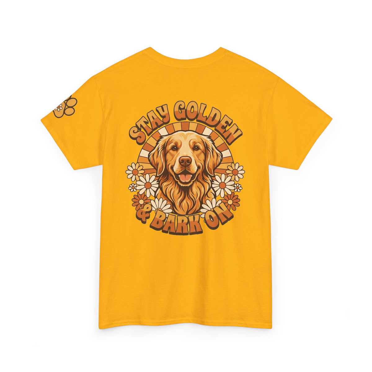 "Stay Golden & Bark On" Premium Graphic Tee