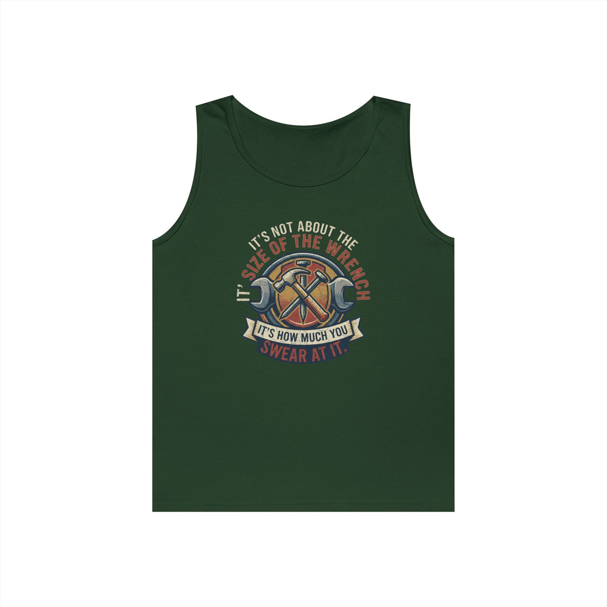 Color: Forest Green | Size Matters Tank Top