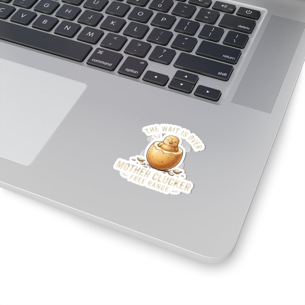 "The Wait is Over" Sticker — Main
