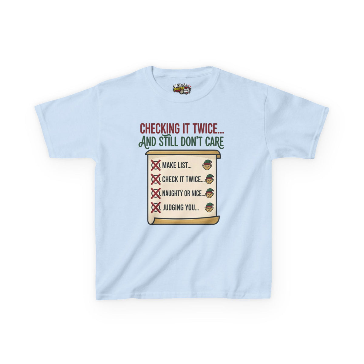 "Checking It Twice" Kids Tee