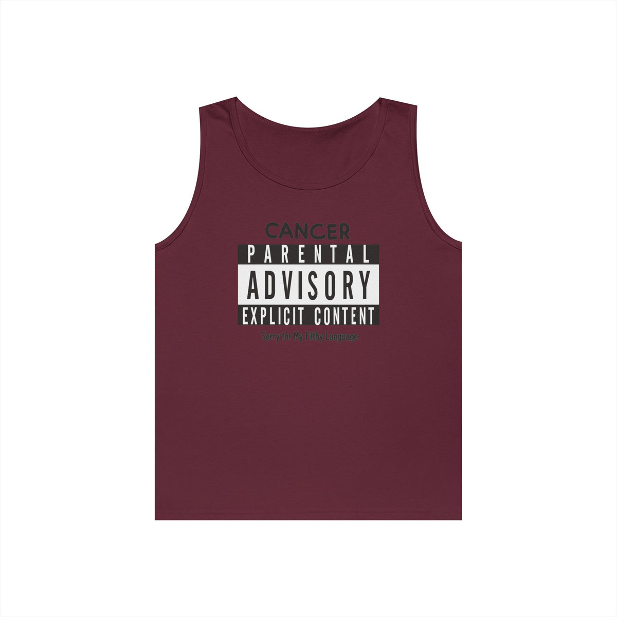 "Sorry For My Filthy Language" Tank Top