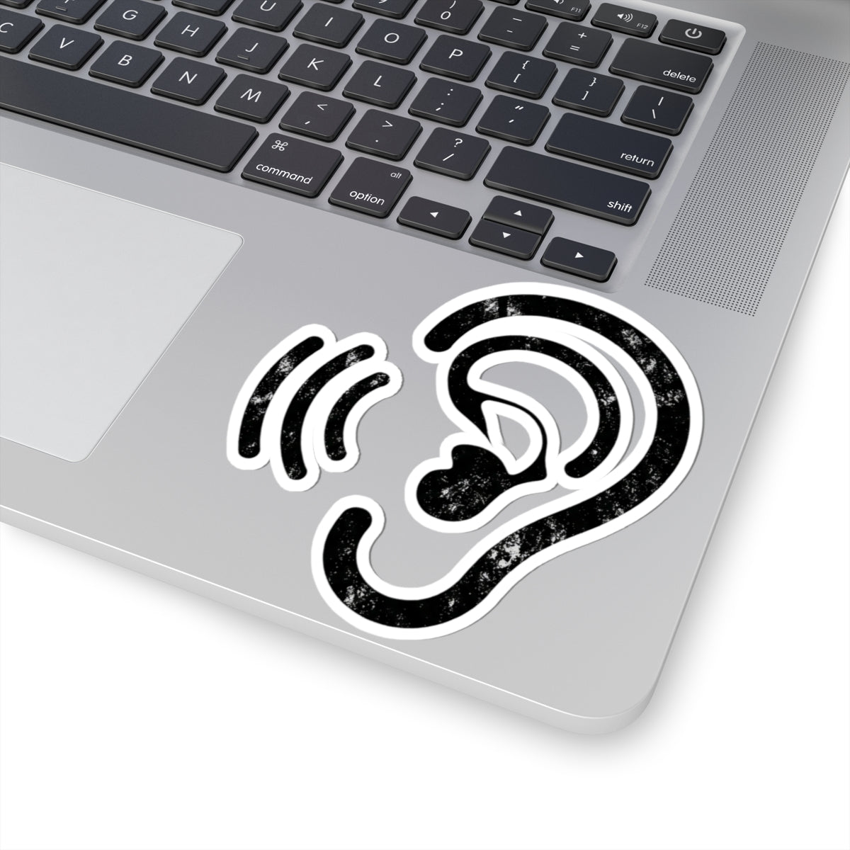 "I'm Only Smiling Because You're Not Listening" Sticker