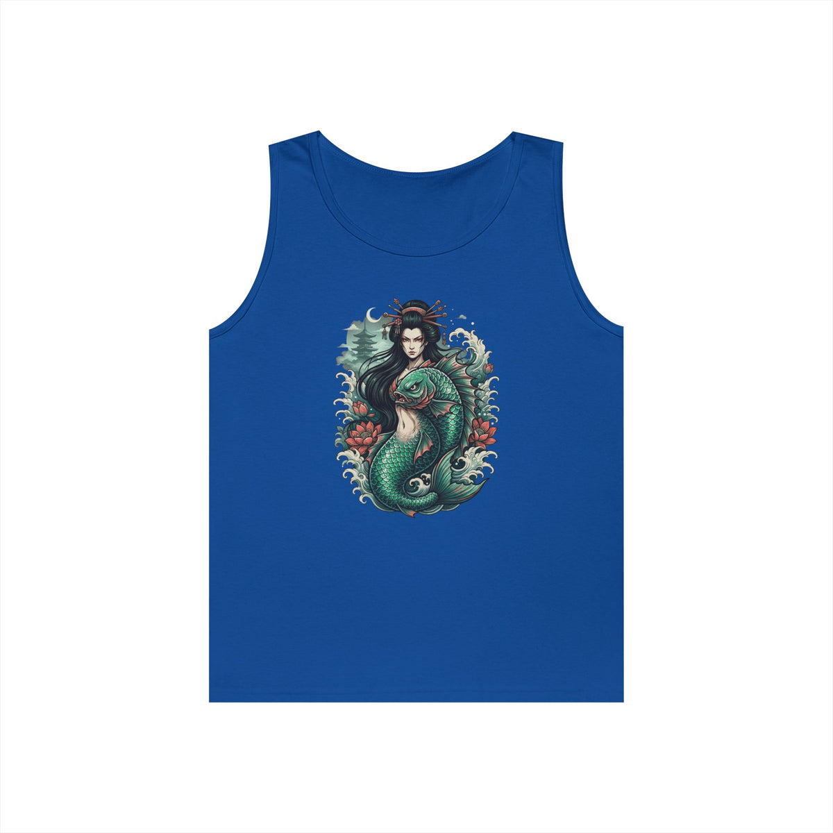 Color: Royal | Ningyo (Japanese Folklore) Tank Top
