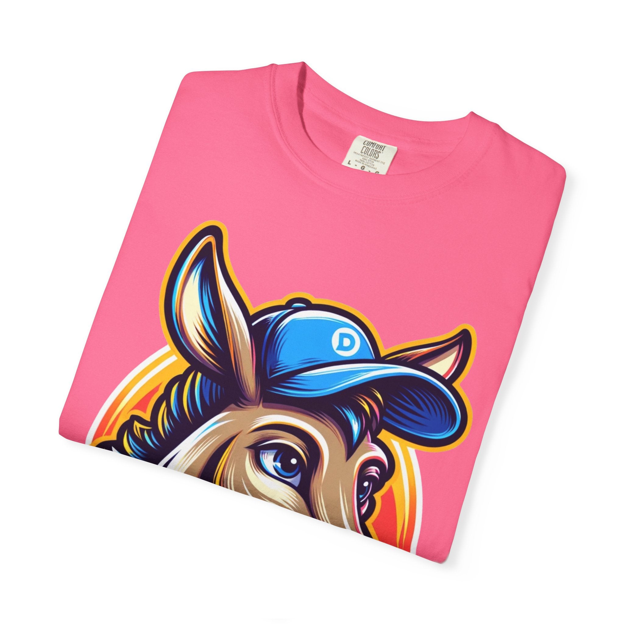 "The Party Animal (Vibrant Edition)" Unisex Garment-Dyed T-shirt