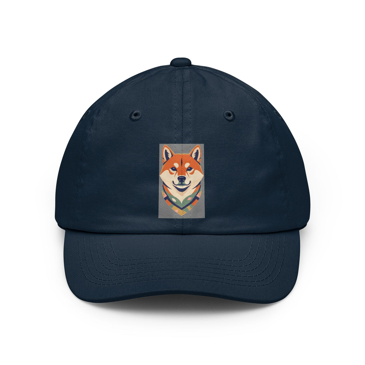 Color: Navy | Shiba Squad Dad Hat — Graphic