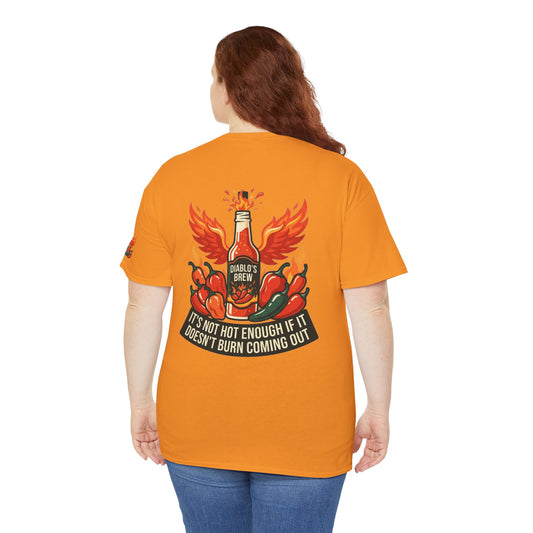 Color: Tennessee Orange | Burns Coming Out Premium Graphic Tee