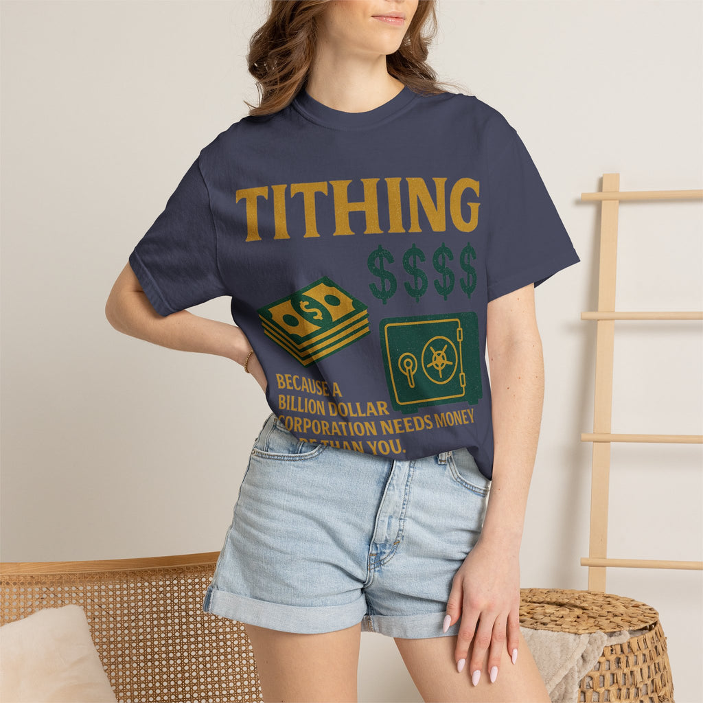 "Corporate Charity" Unisex Garment-Dyed T-shirt