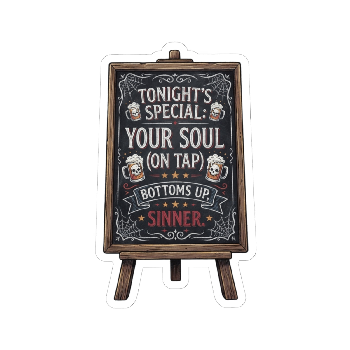 "Soul On Tap" Sticker — Main