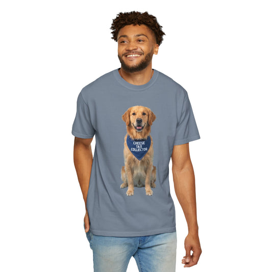 "Cheese Tax" Unisex Garment-Dyed Tee