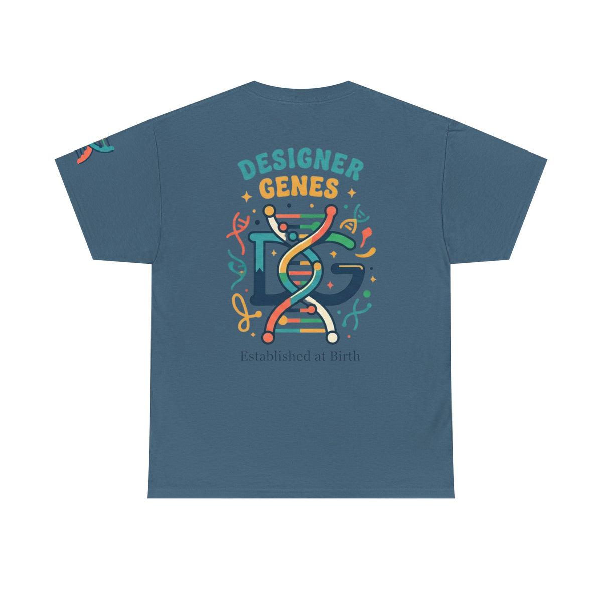 Color: Indigo Blue | Designer Genes Premium Graphic Tee