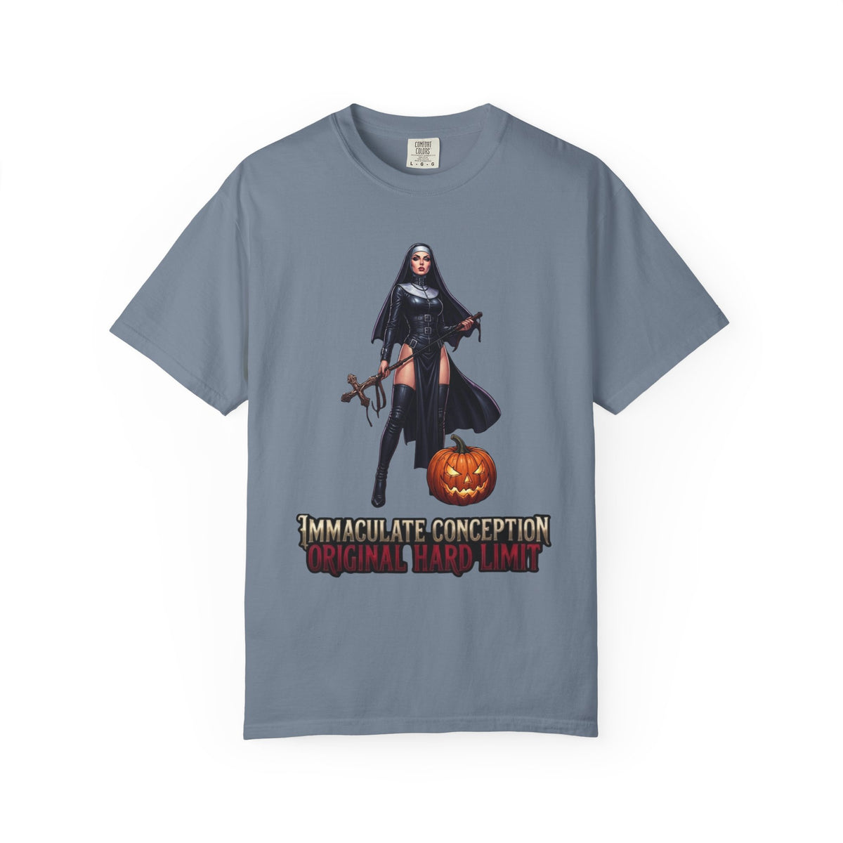 Color: Blue Jean | Original Hard Limit Unisex Garment-Dyed Tee