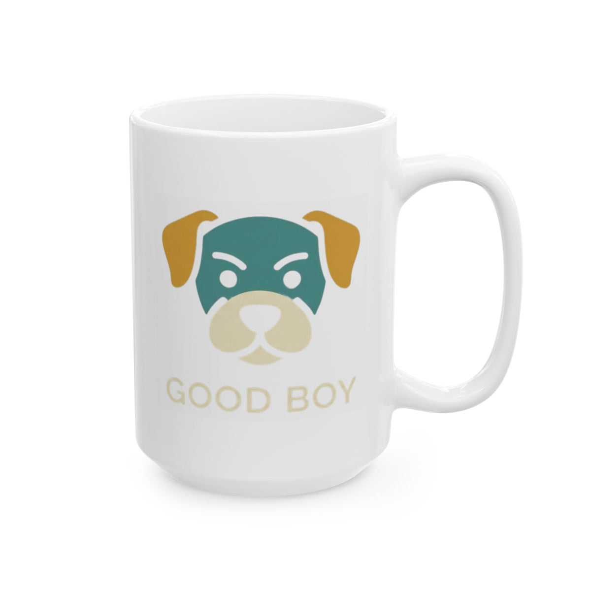 "I'm A Good Boy" White Ceramic Mug — Graphic