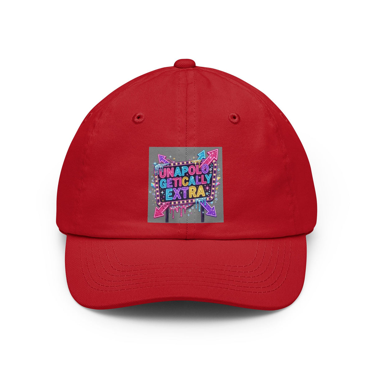 Color: Red | Unapoligetically Extra Dad Hat