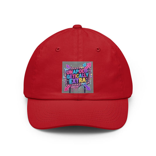 Color: Red | Unapoligetically Extra Dad Hat