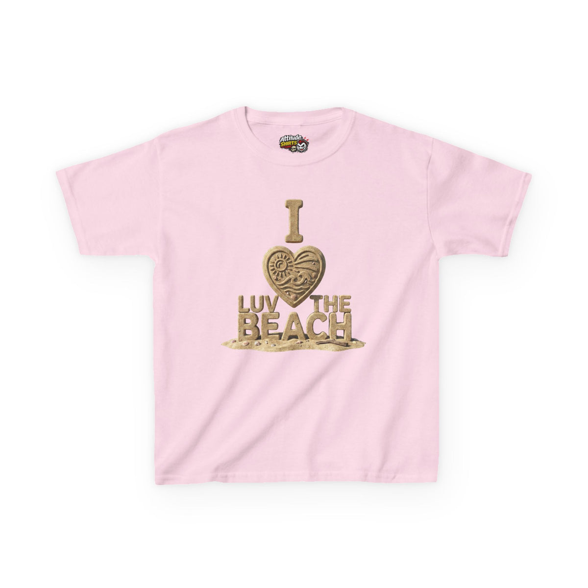 "I Luv The Beach" Kids Tee