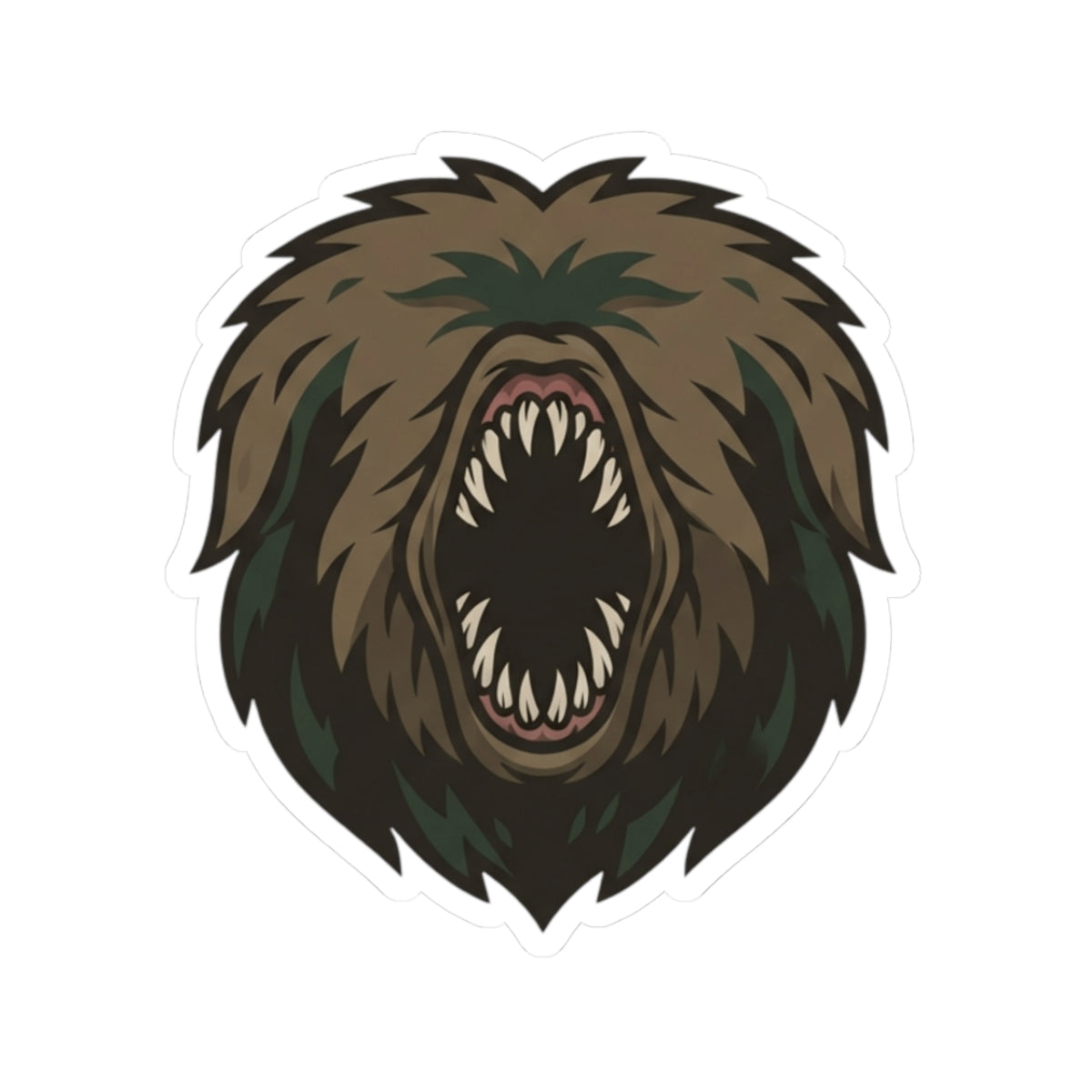 "Mapinguari (Amazon Rainforest)" Sticker