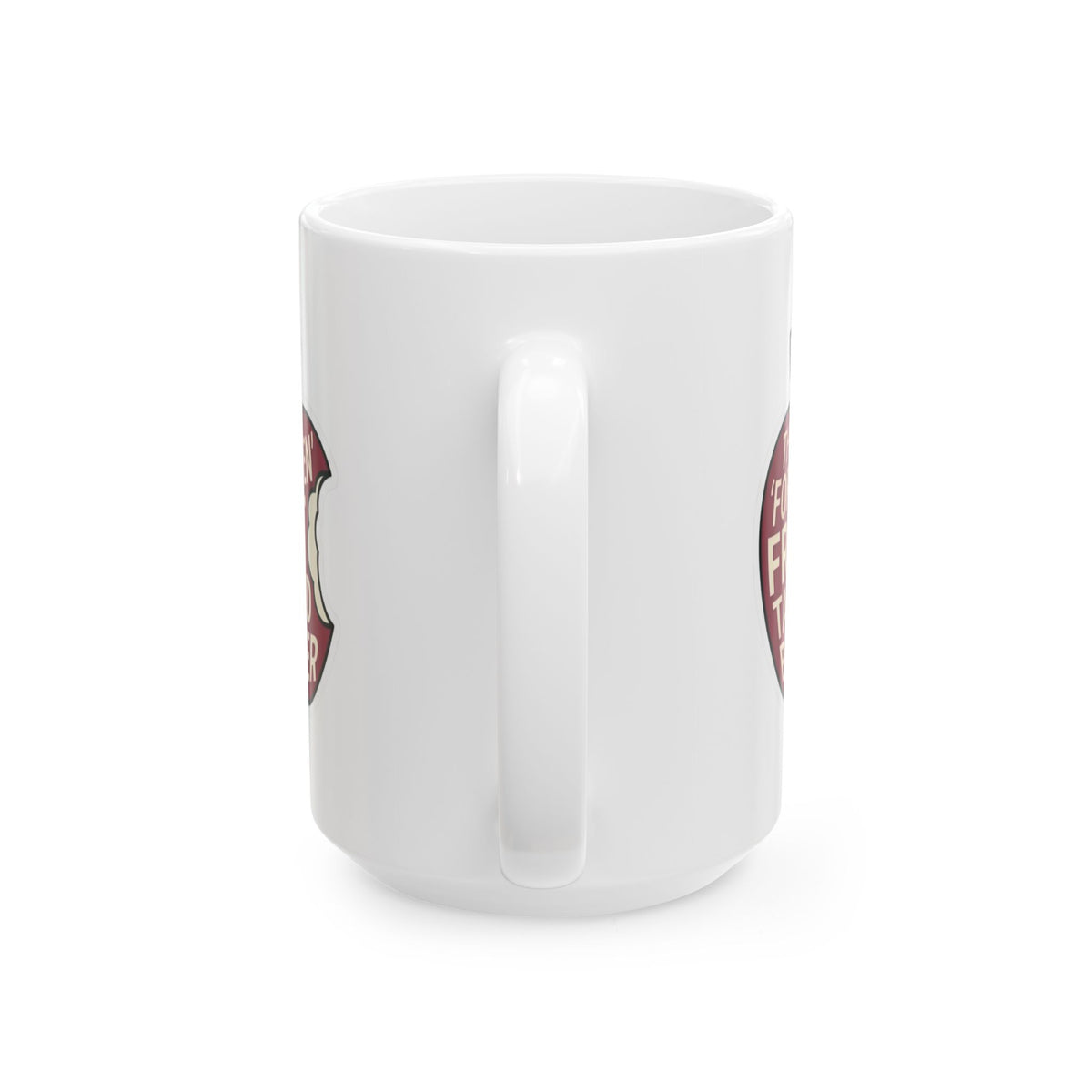 "Good Book Series Forbidden Fruit Tasted Better" White Ceramic Mug