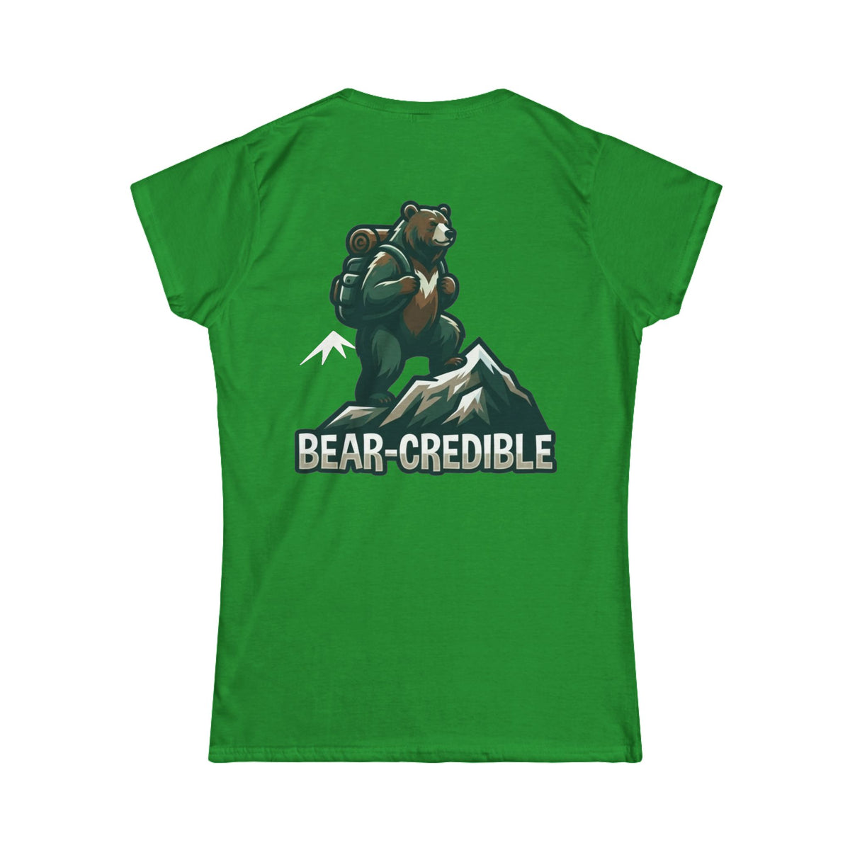 Color: Irish Green | Bear Credible Women's Tee