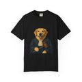 "In Dog We Trust (The Honorable Goldie)" Unisex Garment-Dyed T-shirt