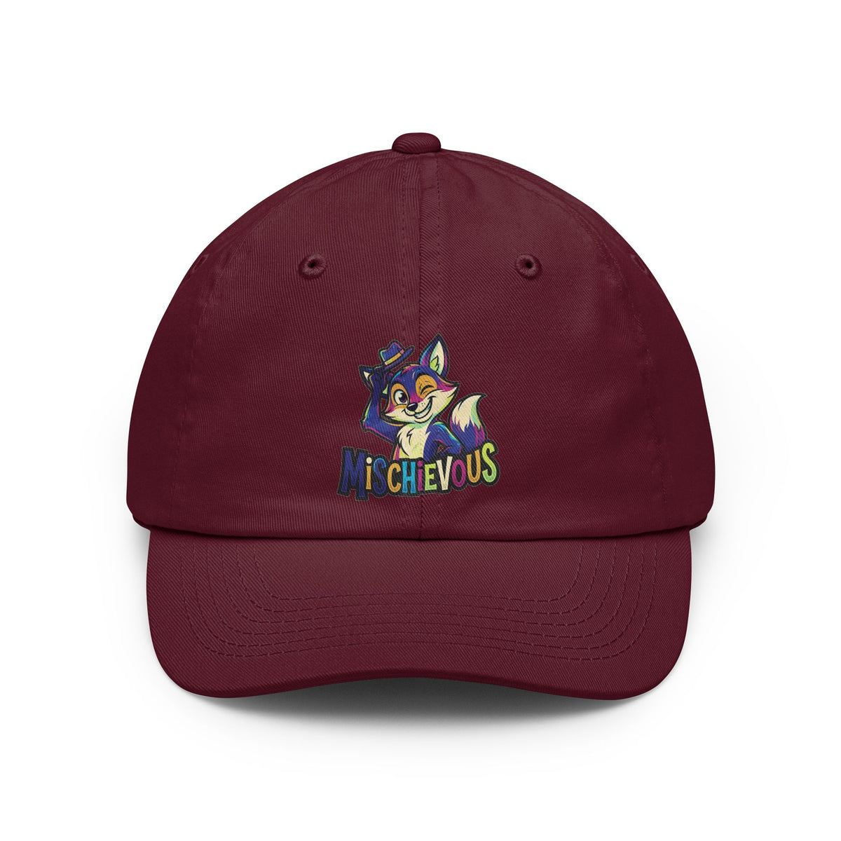 Color: Maroon | Mischievous Dad Hat