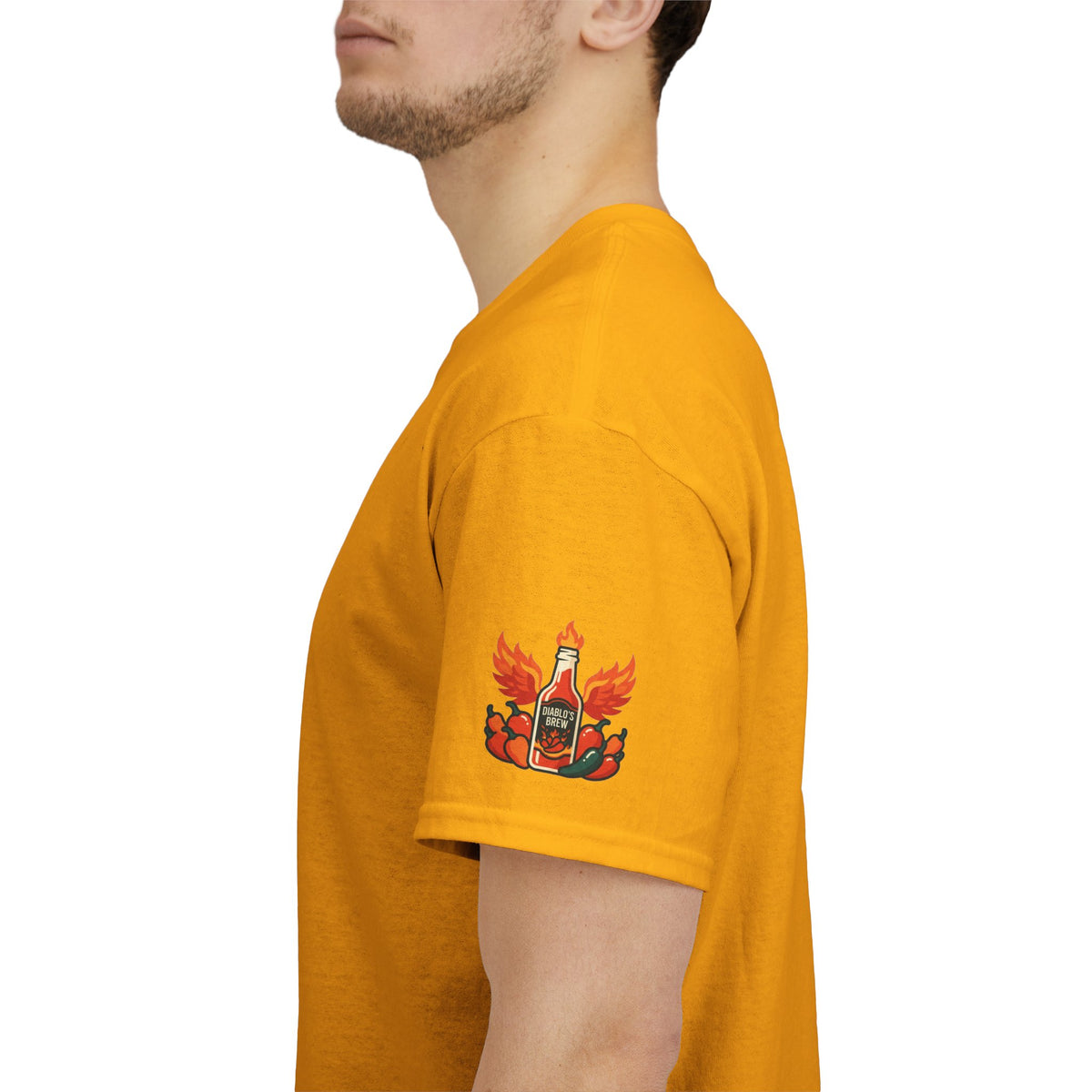 Color: Gold | Burns Coming Out Premium Graphic Tee