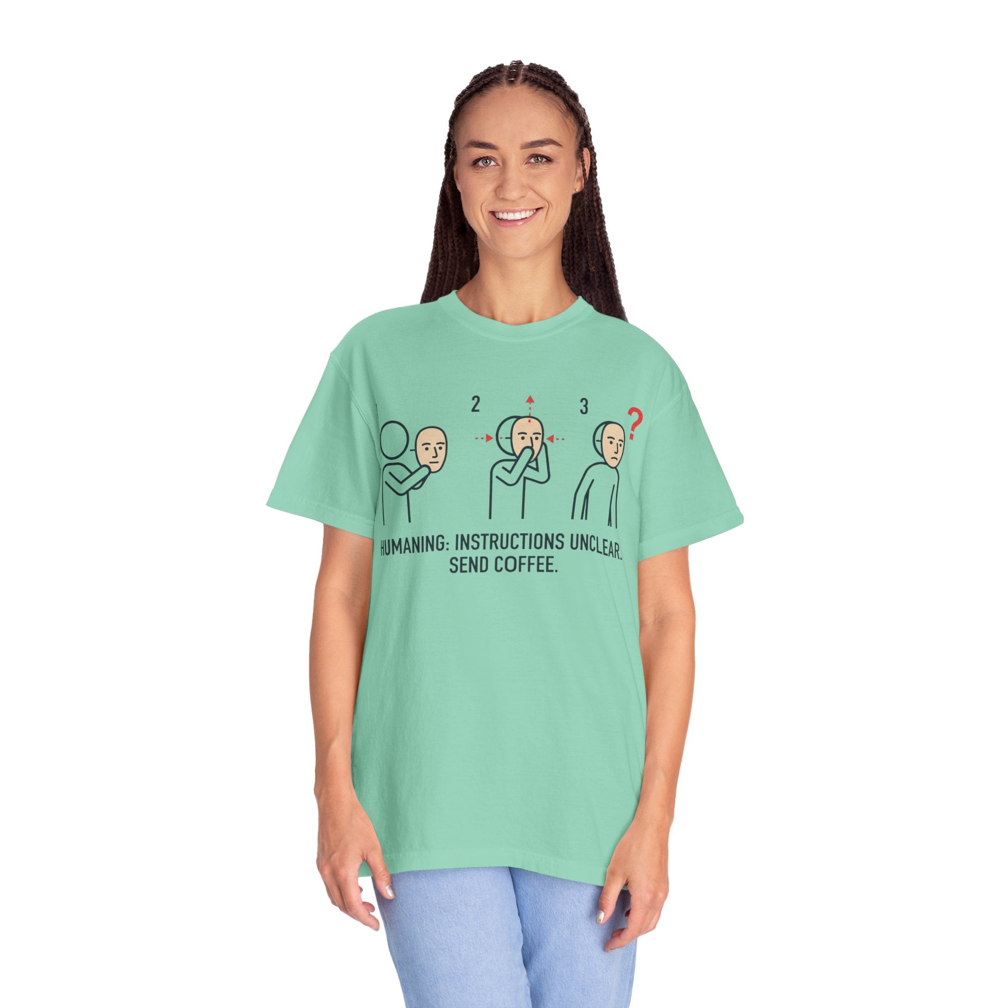 "Instructions Unclear" Unisex Garment-Dyed Tee