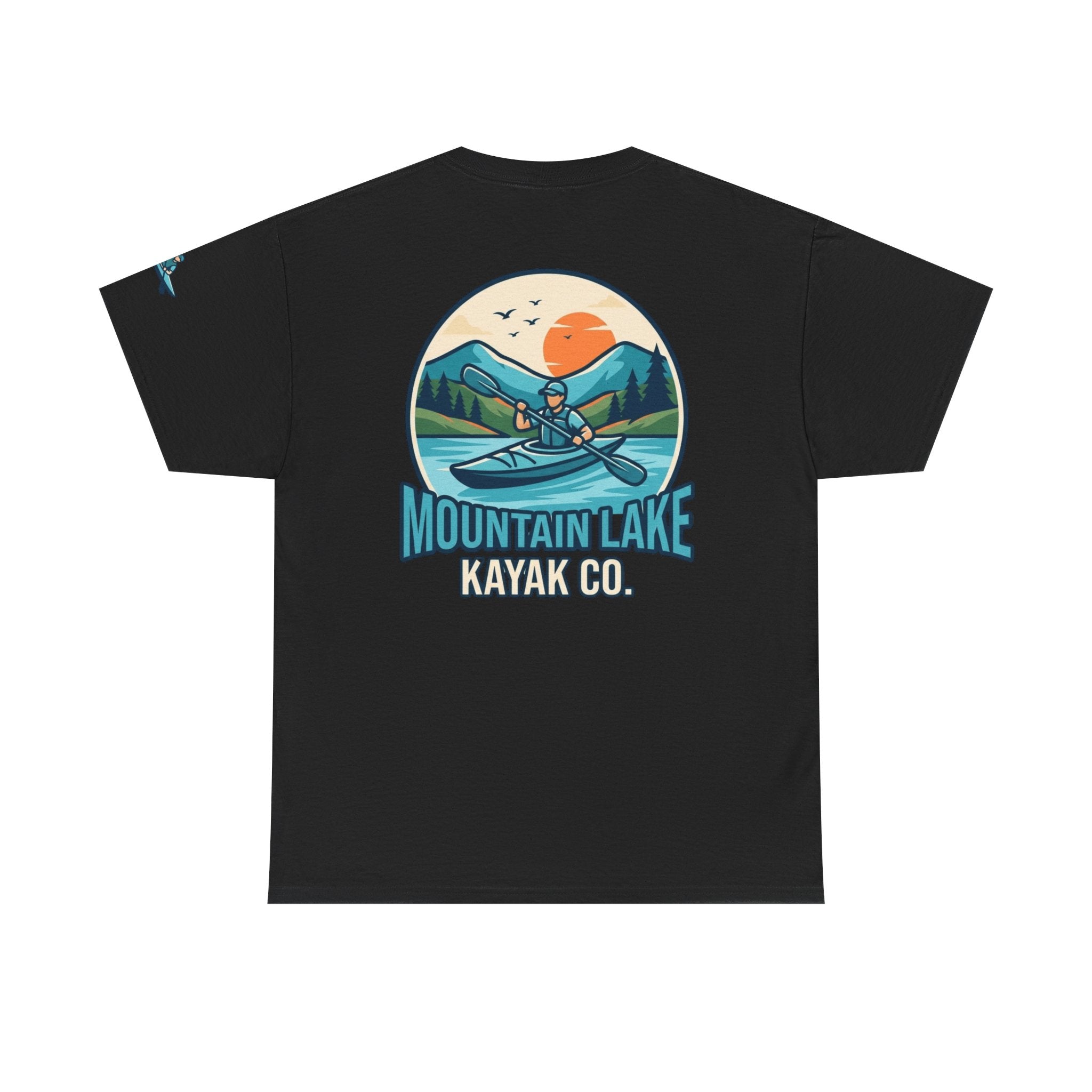 "Mountain Lake Kayak" Premium Graphic Tee