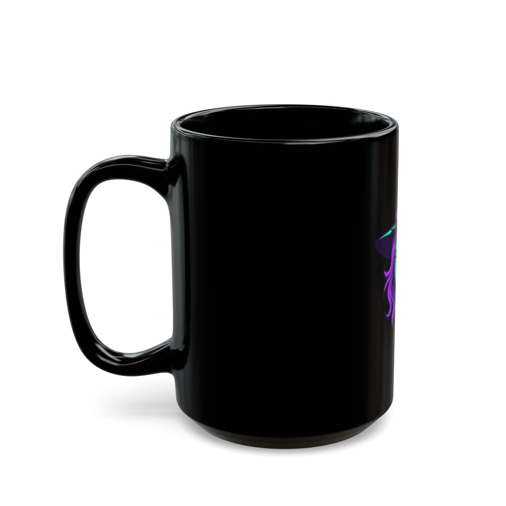 "Witch Better Have My Coffee" Black Ceramic Mug — Graphic