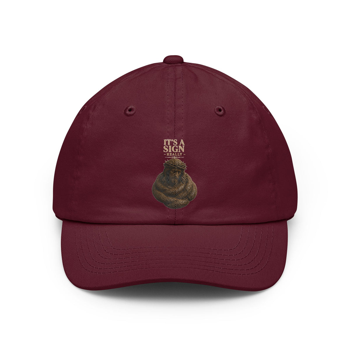 Color: Maroon | Good Book Series It's a Sign - Really Dad Hat