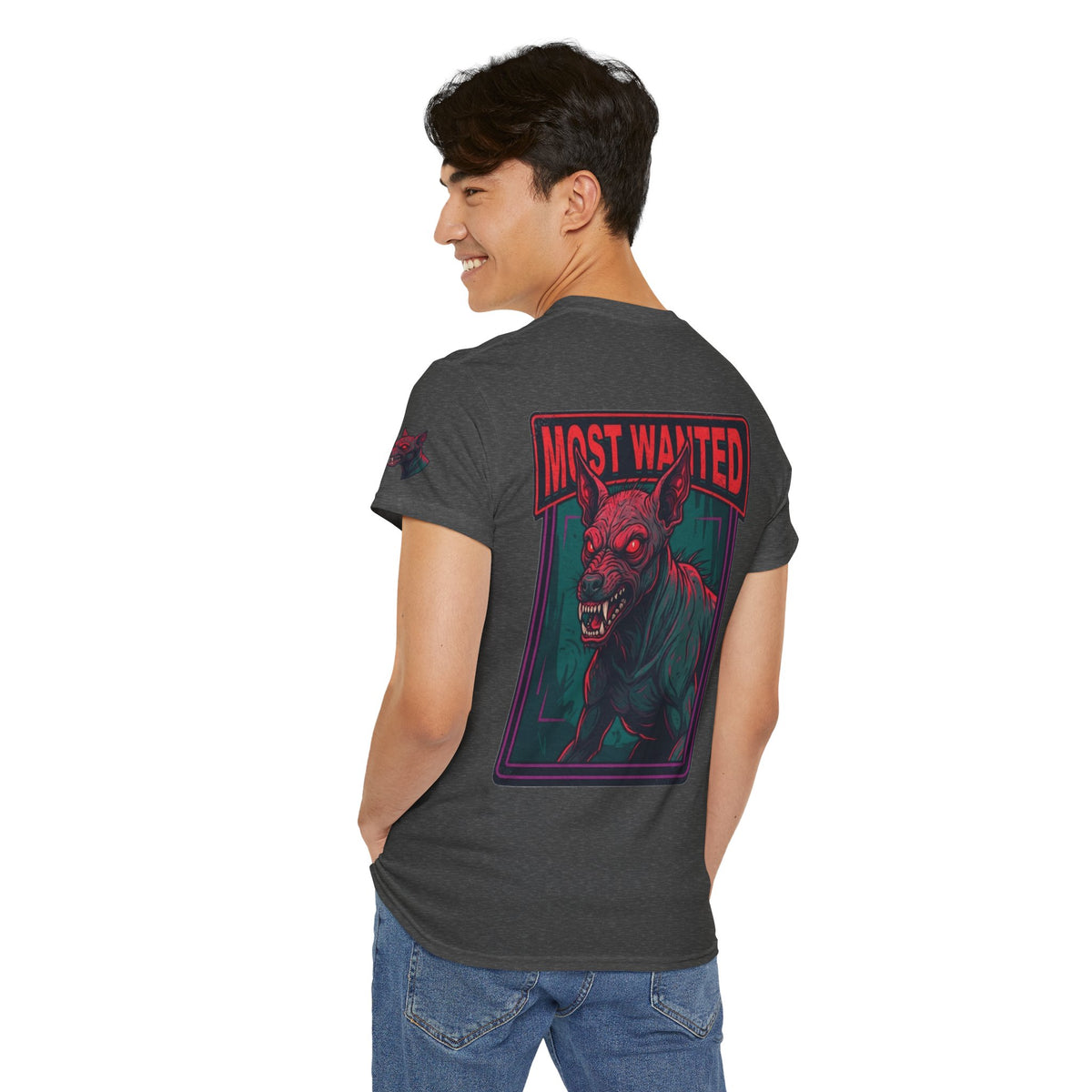 Color: Dark Heather | Chupacabra (Puerto Rico-Latin America) Premium Graphic Tee