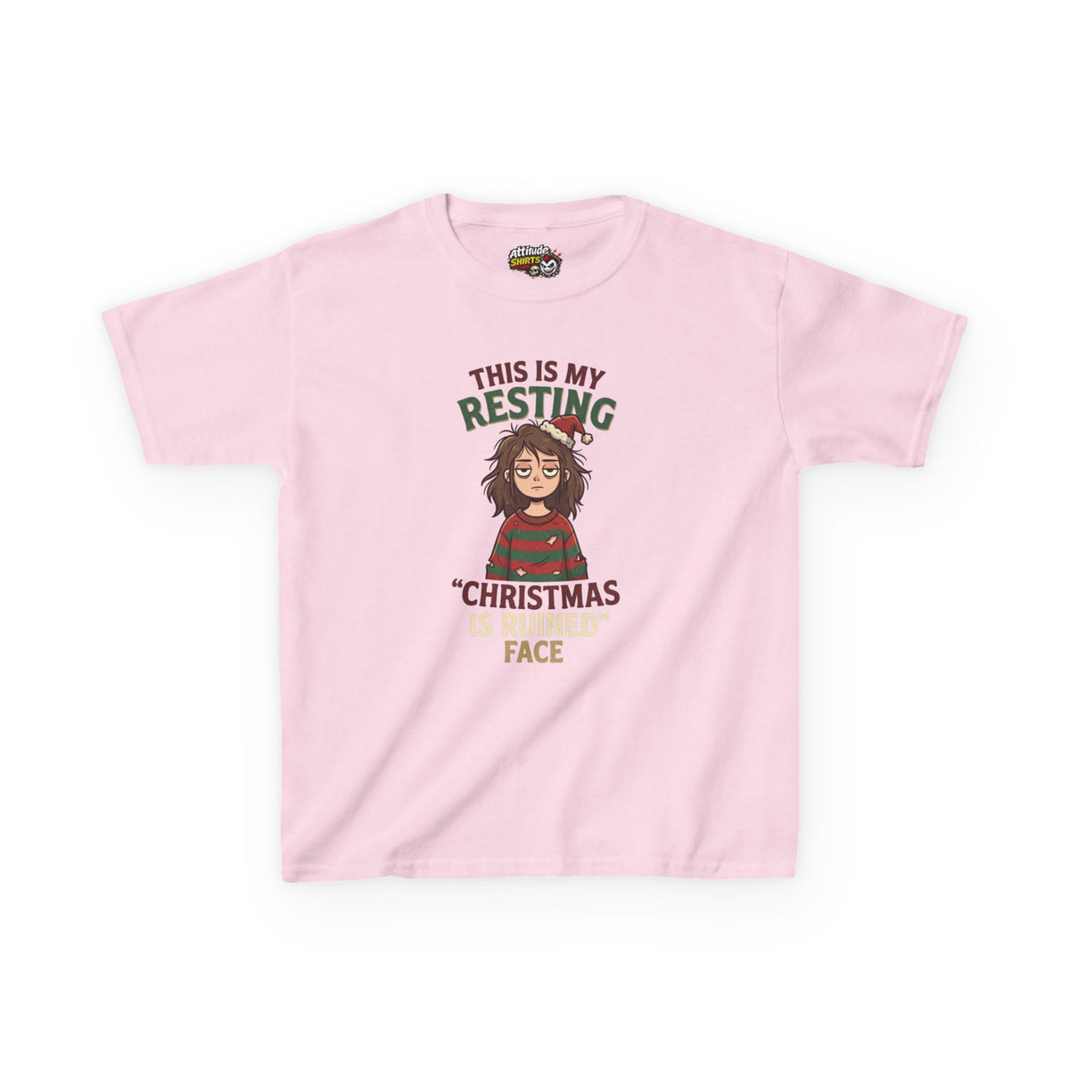 "Christmas Is Ruined" Kids Tee