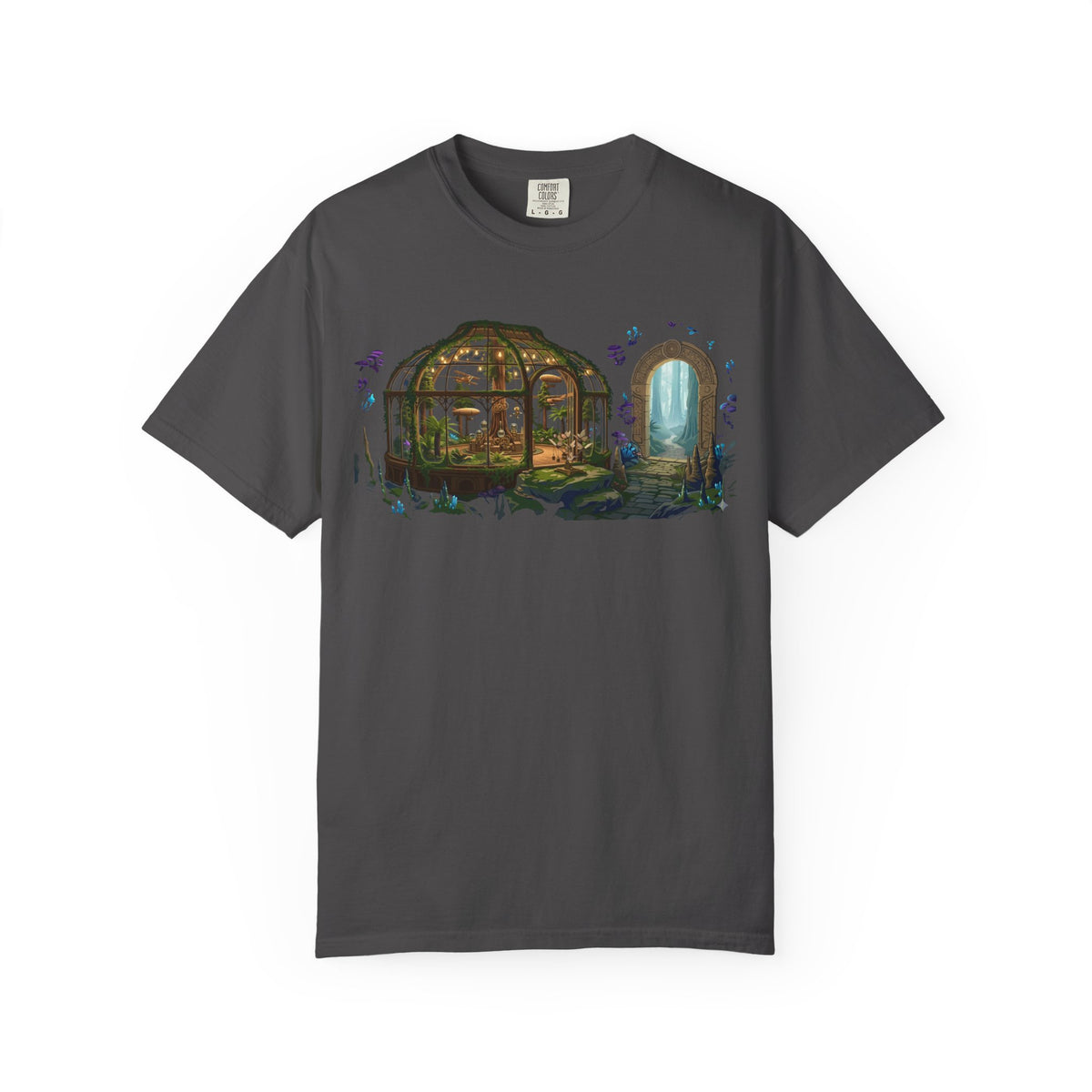 Color: Graphite | Terrarium Unisex Garment-Dyed Tee