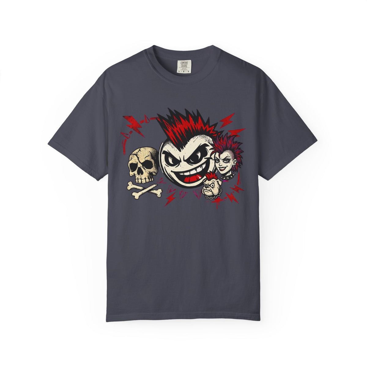 Color: Navy | Attitude Family Unisex Garment-Dyed Tee